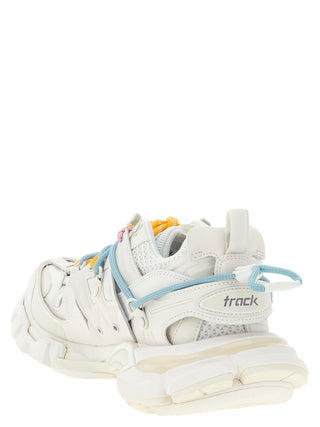 Balenciaga White Polyethylene Athletic Sneakers