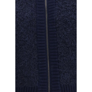 Jacob Cohen Blue Alpaca Vicugna Pacos Sweatshirt