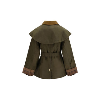Barbour Bicolor Cotton Full-Length Jacket