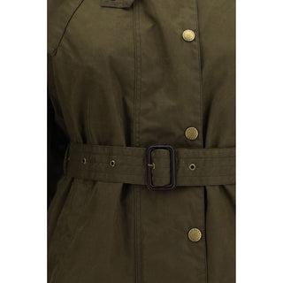 Barbour Bicolor Cotton Full-Length Jacket