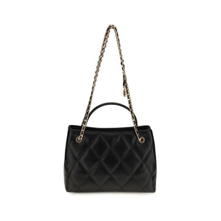 Tory Burch Black Calf Leather Bos Taurus Shoulder Bag