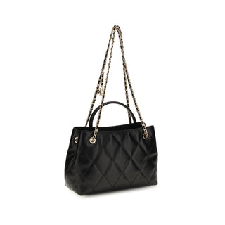 Tory Burch Black Calf Leather Bos Taurus Shoulder Bag