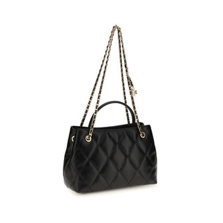 Tory Burch Black Calf Leather Bos Taurus Shoulder Bag
