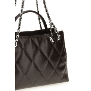 Tory Burch Brown Calf Leather Bos Taurus Shoulder Bag