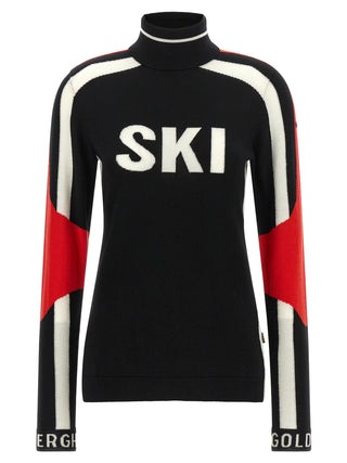 GOLDBERGH Black Merino Wool Cardigan