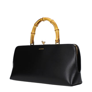 Jil Sander Black Leather Handbag
