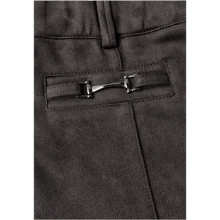 Street One Brown Polyester Casual Pants