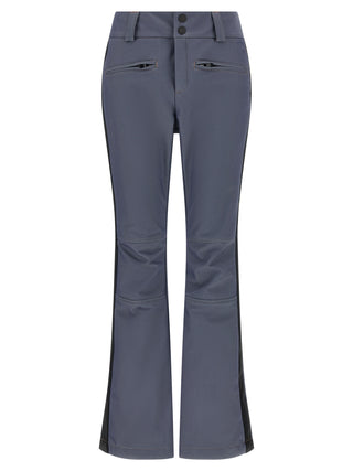 PERFECT MOMENT Gray Polyester Athletic Pants