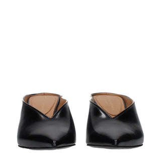 Stella McCartney Black Leather High Heel Pumps