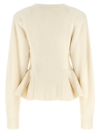 ROTATE BIRGER CHRISTENSEN White Wool Cardigan