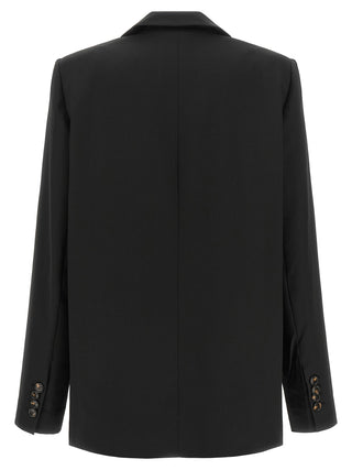 Ganni Black Polyester Blazer