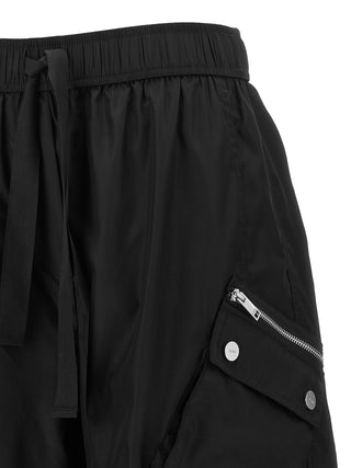 Ganni Black Recycled Polyamide Cargo Pants