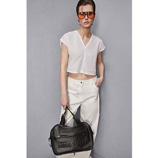 Patrizia Pepe White Cotton T-Shirt