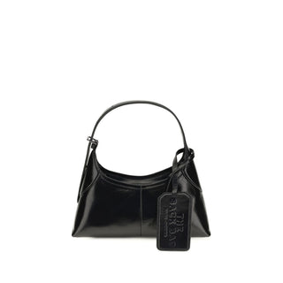 Marc Jacobs Black Calf Leather Bos Taurus Shoulder Bag