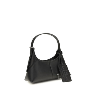 Marc Jacobs Black Calf Leather Bos Taurus Shoulder Bag
