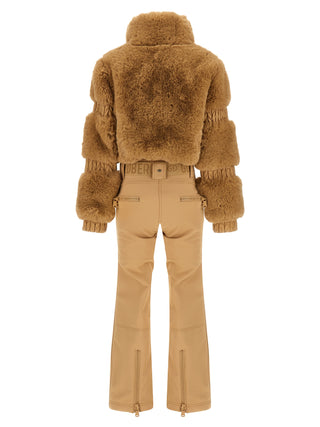 GOLDBERGH Beige Polyester Jumpsuit