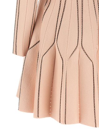 Elisabetta Franchi Multicolor Viscose Short Dress