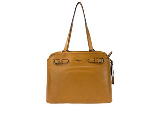 COACH Coach Easton Brown Leather Tote Bag
