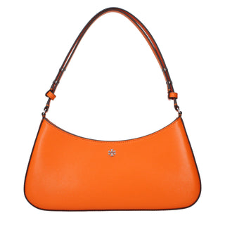 Tory Burch Orange Leather Shoulder Bag