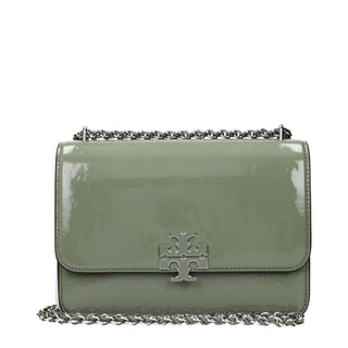 Tory Burch Green Leather Shoulder Bag