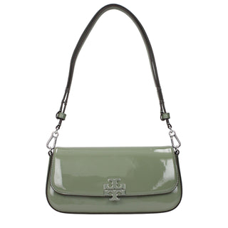 Tory Burch Green Leather Shoulder Bag
