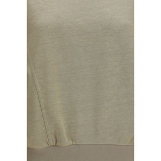 Brunello Cucinelli Beige Cotton Sweatshirt