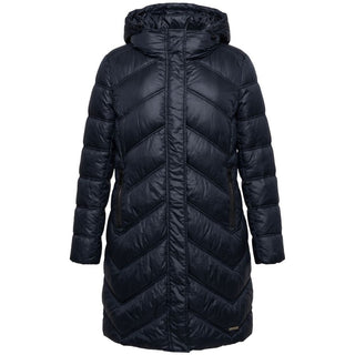 Baldinini Trend Blue Nylon Women Jacket