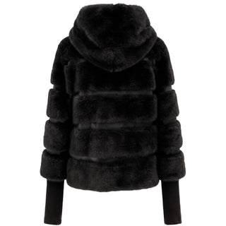Baldinini Trend Black Polyester Women Jacket