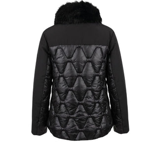 Baldinini Trend Black Nylon Women Jacket