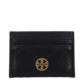 Tory Burch Black Leather Cardholder