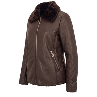 Baldinini Trend Brown Polyester Women Jacket