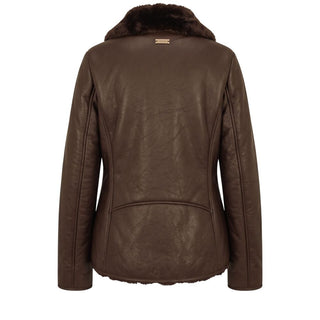 Baldinini Trend Brown Polyester Women Jacket