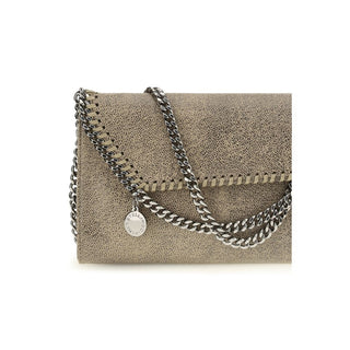 Stella McCartney Gray Polyester Wallet