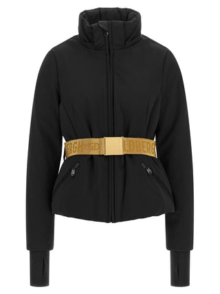 GOLDBERGH Black Polyamide Shell Jacket