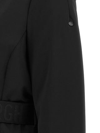 GOLDBERGH Black Polyamide Shell Jacket