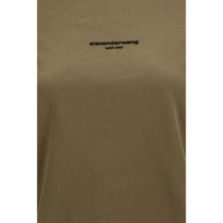 Alexander Wang Bicolor Cotton T-Shirt