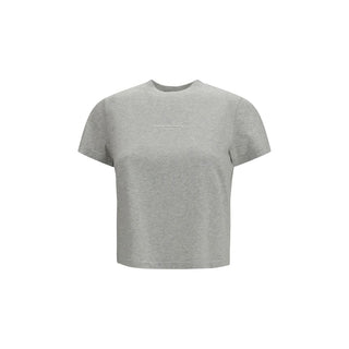 Alexander Wang Gray Cotton T-Shirt