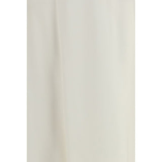 Brunello Cucinelli Beige Wool Oves Aries Midi Skirt