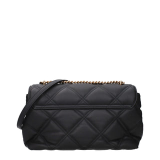 Versace Black Leather Crossbody Bag