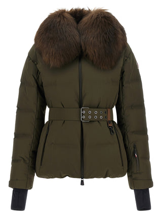 Moncler Grenoble Bicolor Polyester Full-Length Jacket