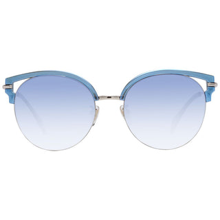 Police Blue Metal & Plastic Sunglasses
