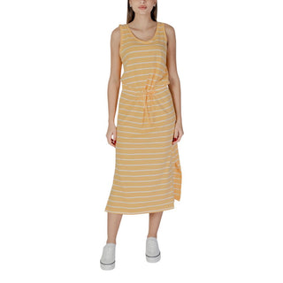 B.Young Multicolor Cotton Long Dress
