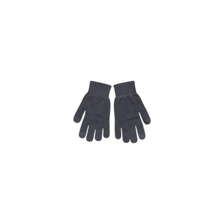 Pieces Gray Recycled Polyester Gloves