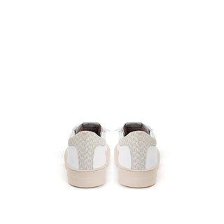 P448 White Leather Sneakers