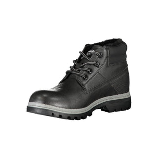 Carrera Black Polyurethane Women Ankle Boot