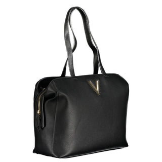 Mario Valentino Black Polyurethane Women's Bag