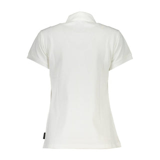North Sails White Cotton Women Polo