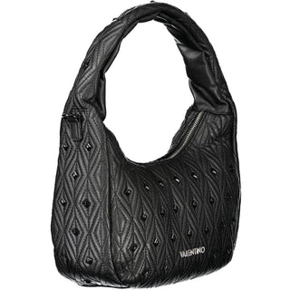 Mario Valentino Black Polyurethane Women's Bag