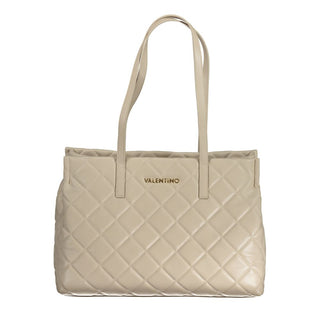 Mario Valentino Beige Polyurethane Womens Bag