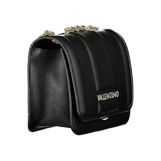 Mario Valentino Black Polyurethane Women's Bag